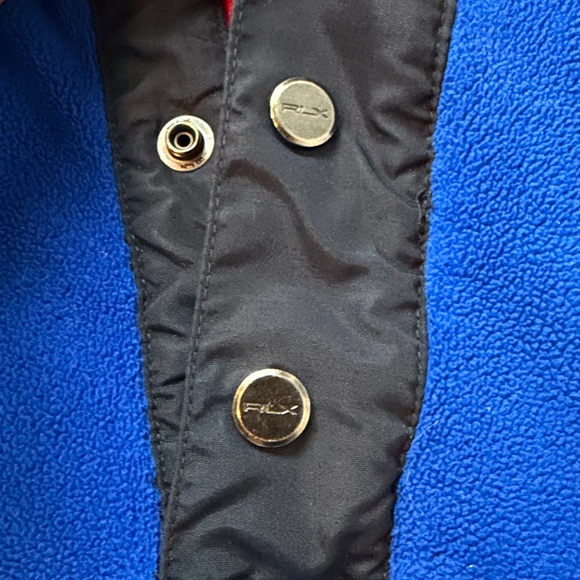 Ralph Lauren RLX Flag Quarter Snap Fleece Pullover - Picture 4 of 6